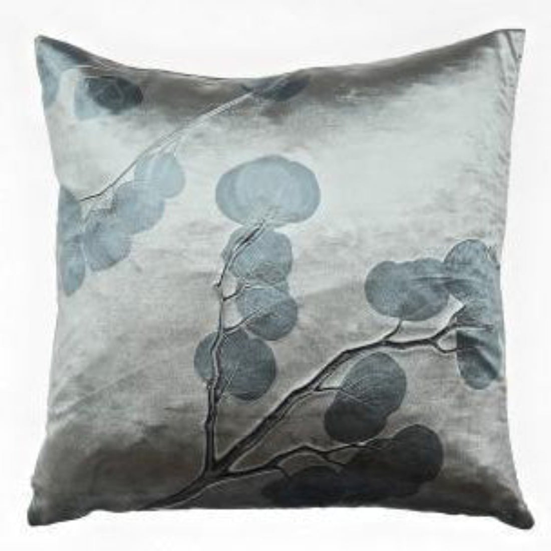 Twilight Eucalyptus on Cobble Pillow