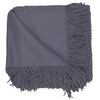 100% Silk Fleece Charcoal Throw: Buy One, We Donate One