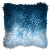 Mongolian Fur Ombre Twilight Pillow