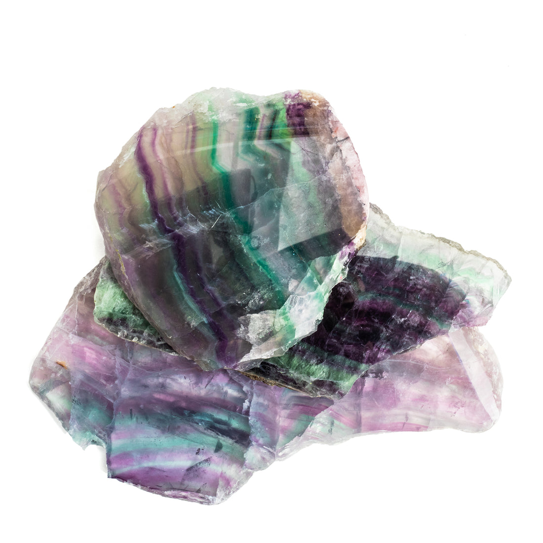 Fluorite Slab Green/Purple