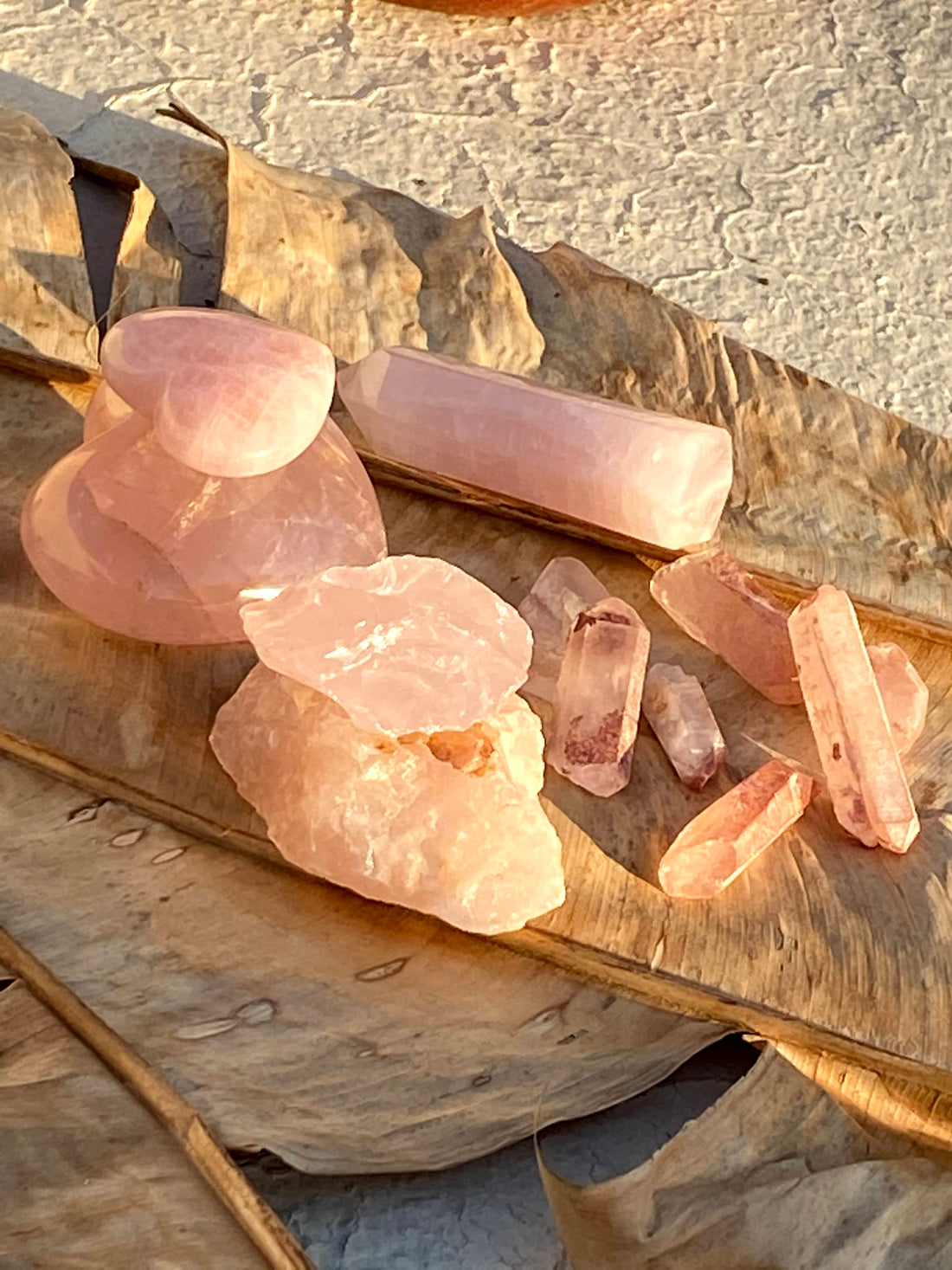 Rough Rose Quartz Crystal