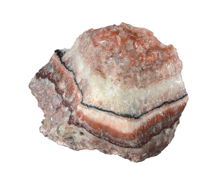 Banded Rose Calcite