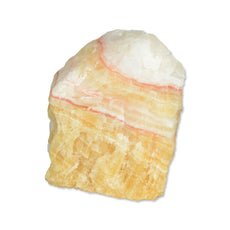 Banded Yellow Calcite