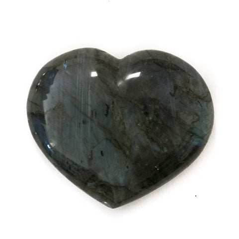 Labradorite Heart