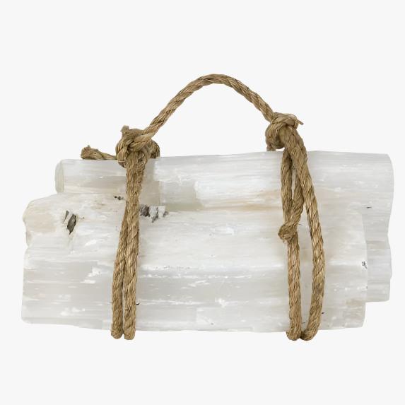 Selenite Crystal Log Bundle 12-15lbs