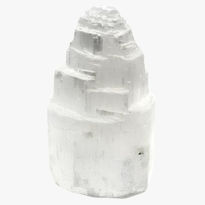 Selenite Crystal Step Tower