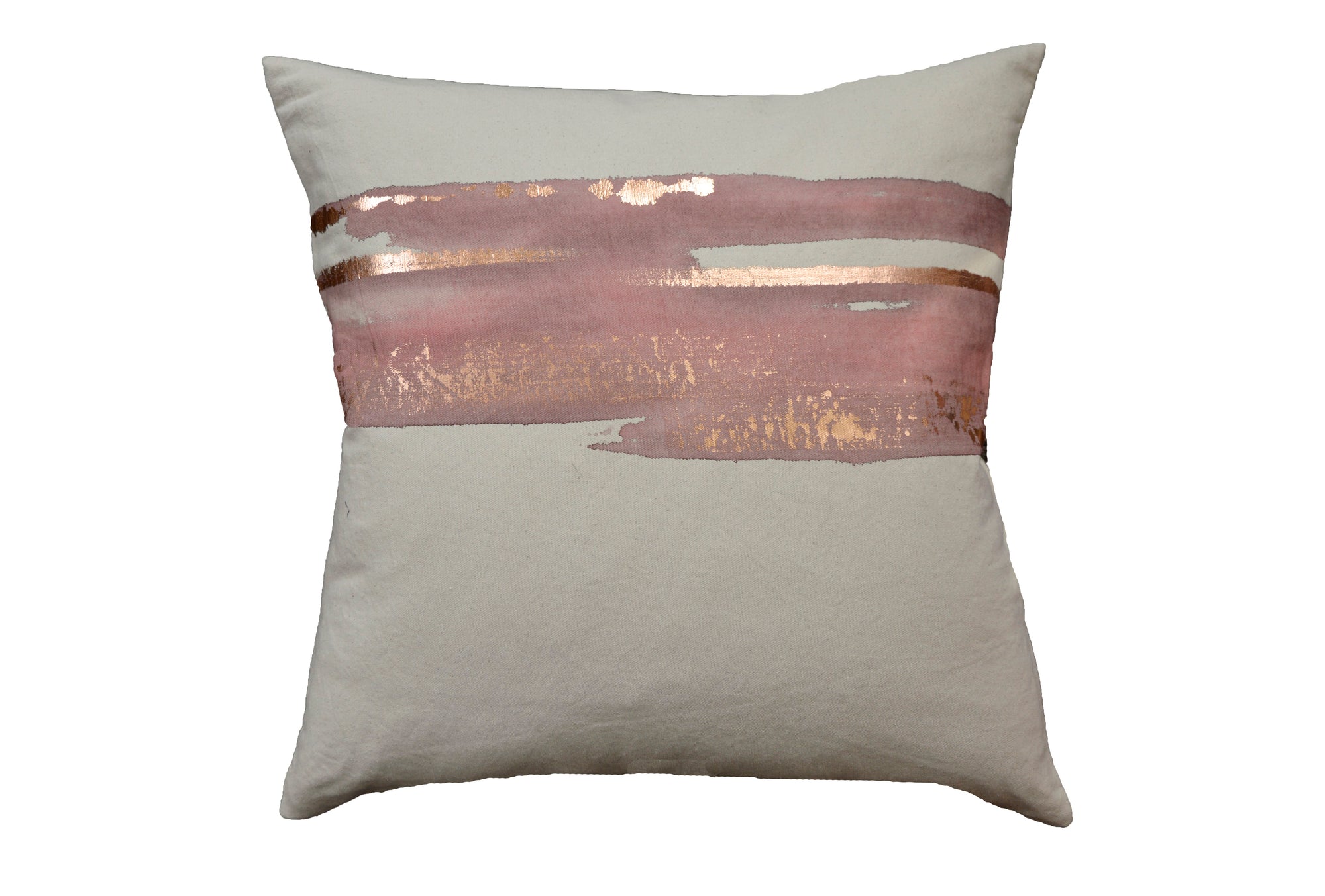 Horizon Rose Quartz Rose Gold on Canvas - Aviva Stanoff Design