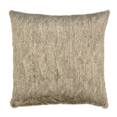 Corded Baby Fur Oatmeal Pillow