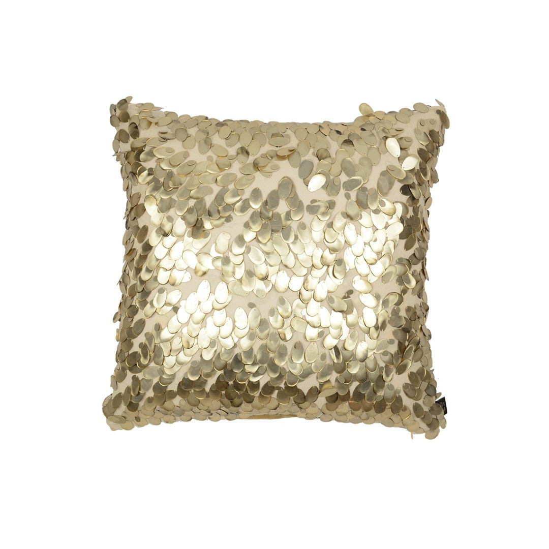 Sandwashed Gold Teardrop