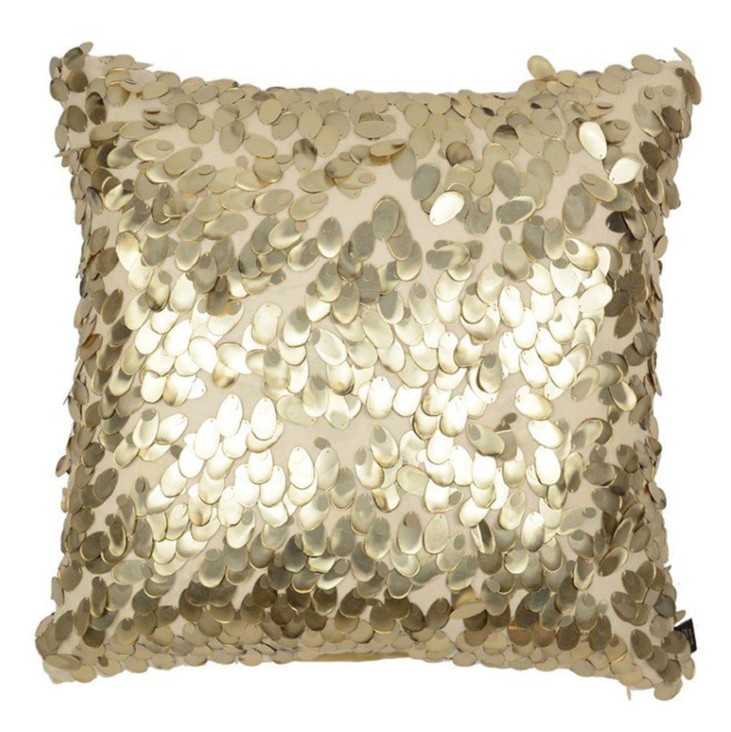 Sandwashed Gold Teardrop Pillow