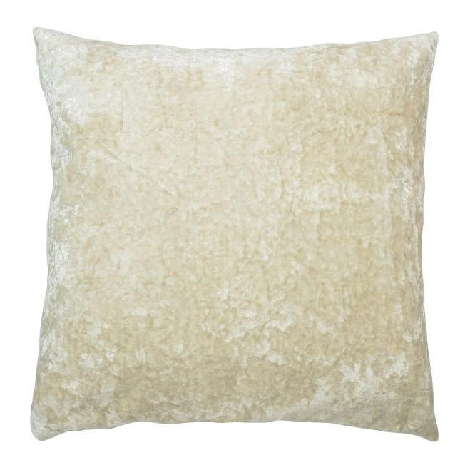 Crushed Velvet in Ivoire | Textile Library Collection | Pillow