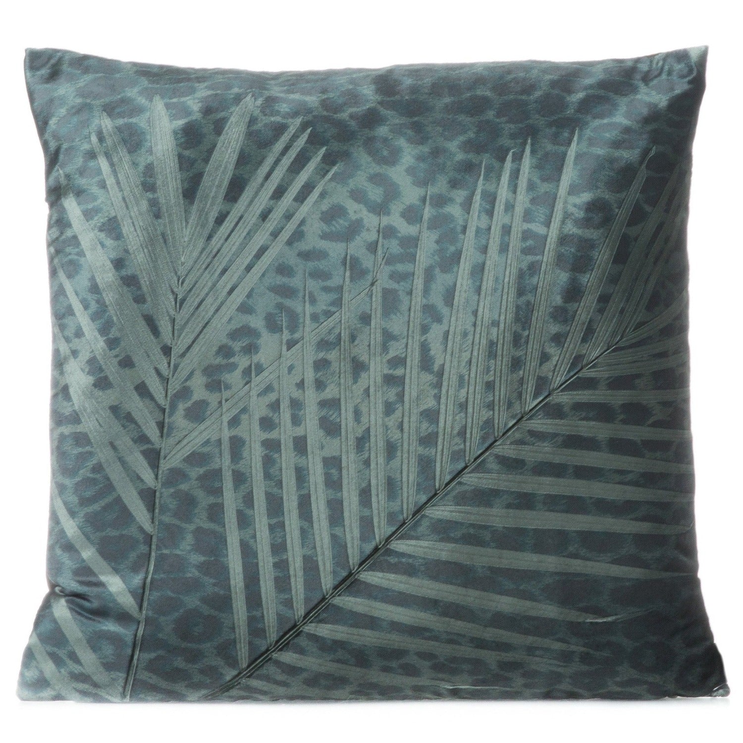 Palm Bengal Onyx on Cinder | Signature Velvet Collection | Pillow