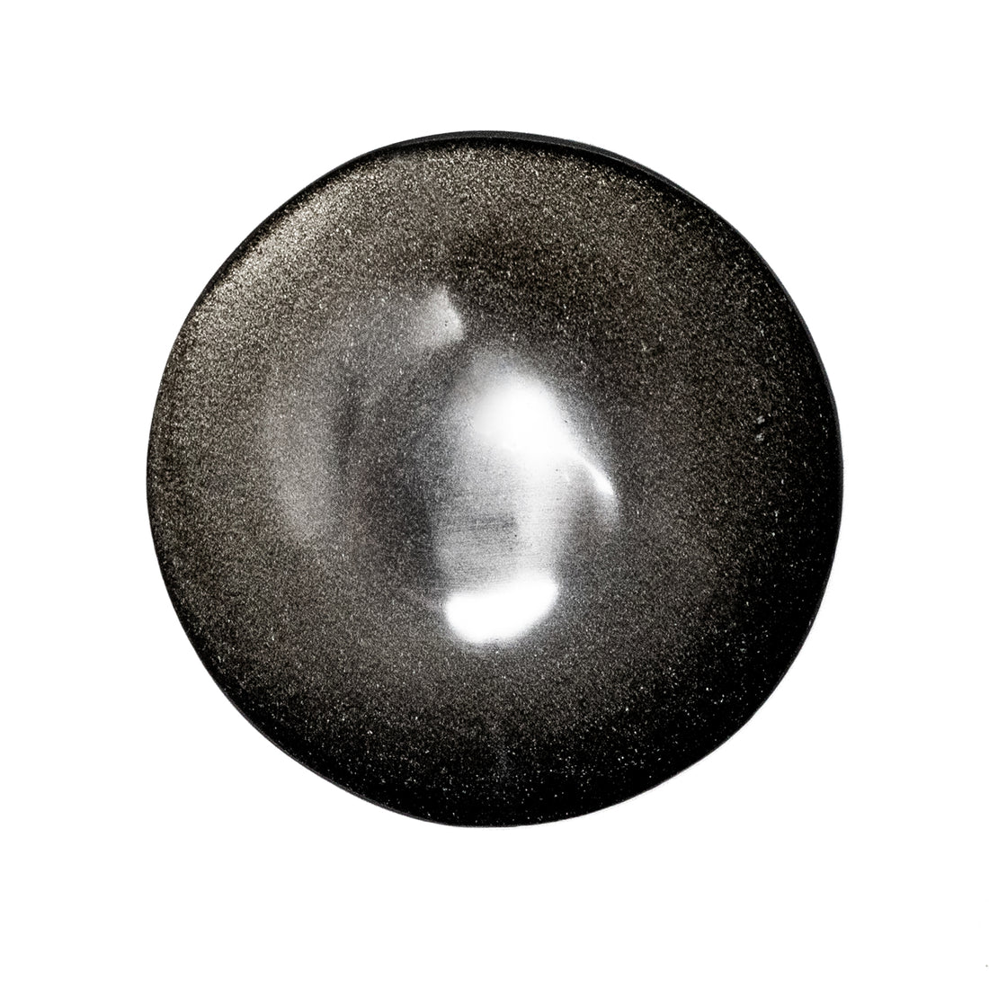 Obsidian Palmstone Gold Sheen Round