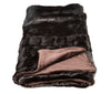 Chocolate Mink Faux Fur Throw: Buy One, We Donate One