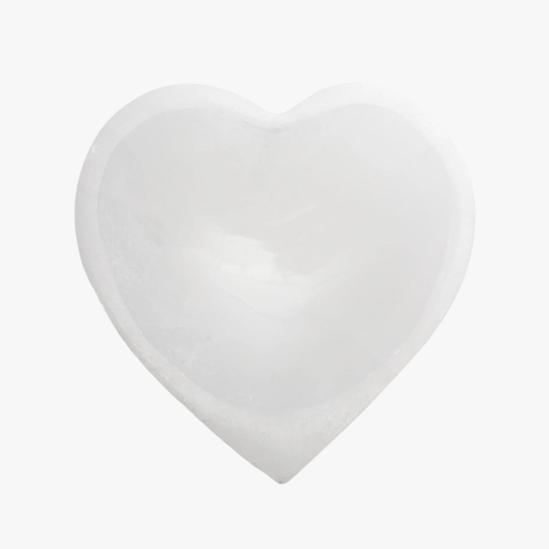 Selenite Heart Bowl