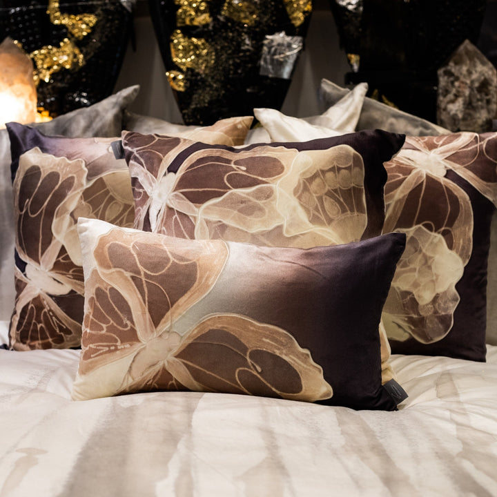 Monarch Ombre Kohl Cobble Signature Velvet Pillows