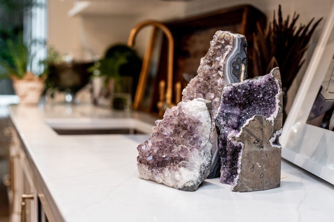 Amethyst Cut Base Crystal