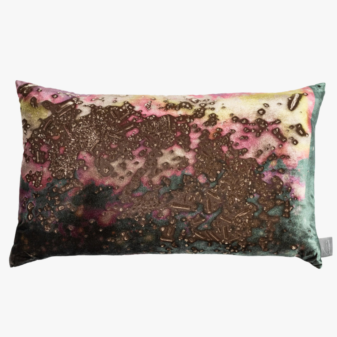 Phoenix Sky Mineral Cobble Signature Velvet Pillows