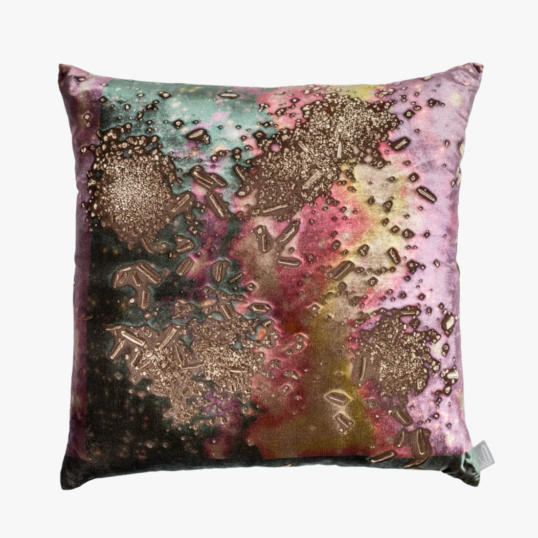 Phoenix Sky Mineral Cobble Signature Velvet Pillows