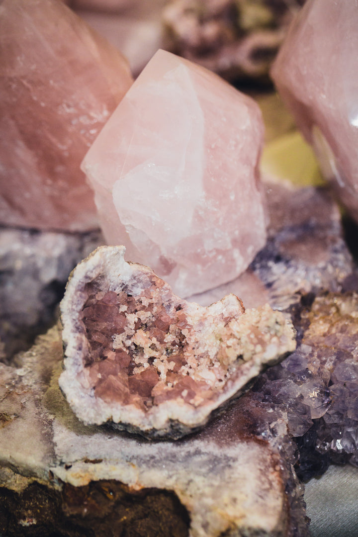 Amethyst Pink Geode