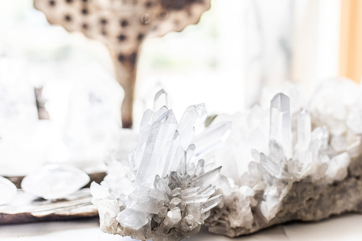 Clear Quartz Cluster