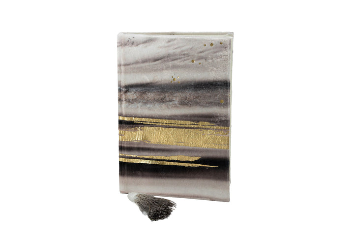 Gravity Smoky Quartz Gold Notebook