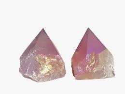 Aura Rose Quartz Top Polished Cupcake Point